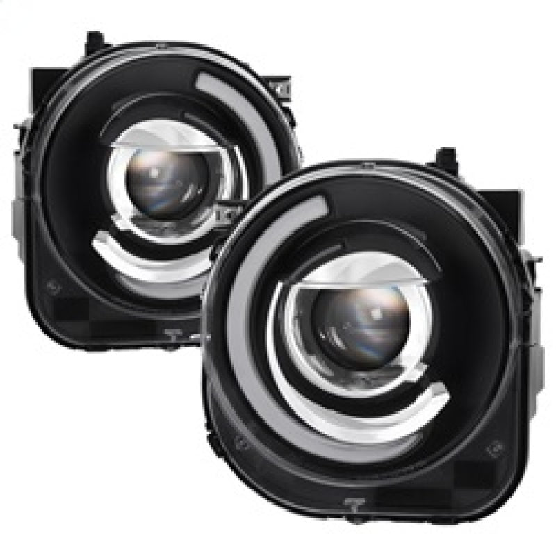 SPYDER xTune 15-17 Jeep Renegade Light Bar DRL Projector Headlights -Black (PRO-JH-JREN-LBDRL-BK) 9039720 9039720 Photo - Primary