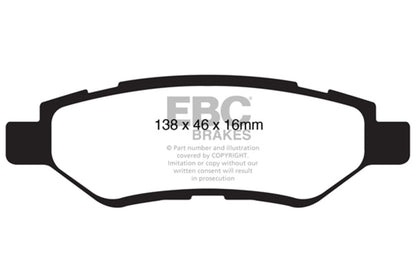 EBC Disc Brake Pad Set DP31829C Photo - Primary