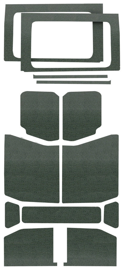 DEI 2018-Up Jeep Wrangler JL 4-Door Headliner Complete Kit 13-pc - Gray 50179 50179 Photo - Primary
