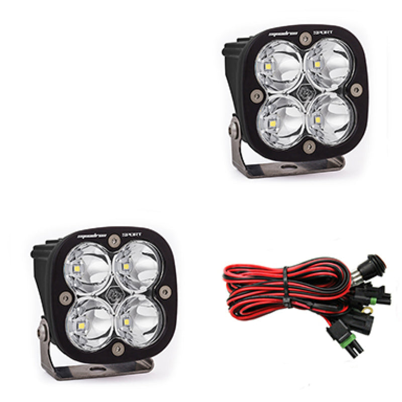 Baja Designs Squadron Sport Black LED Auxiliary Light Pod Pair - Universal 557806 Photo - Primary