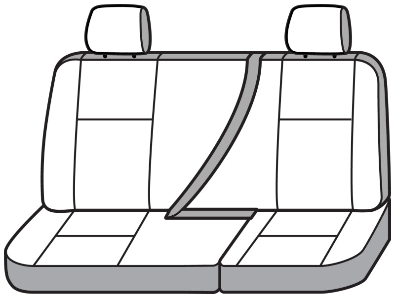 Covercraft Custom Polycotton Seat Covers - 2nd Row - Charcoal SS8394PCCH Photo - out of package