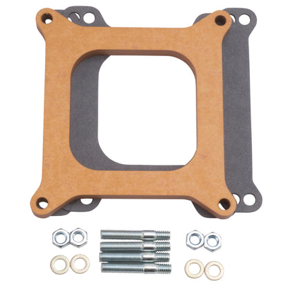 Edelbrock 1/2-Inch Open Wood Spacer 8724 Photo - Primary
