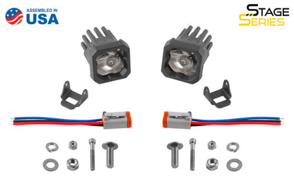Diode Dynamics Stage Series C1 LED Pod Pro - White Wide Standard RBL (Pair) DD6456P DD6456P User 8