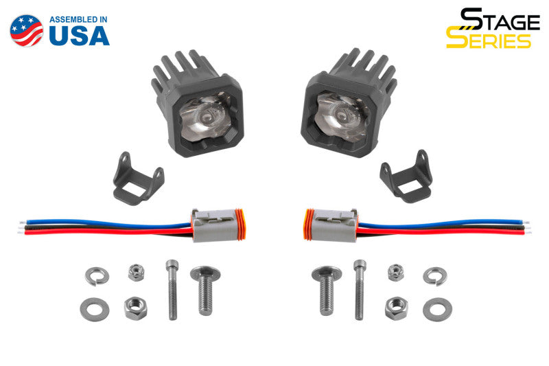 Diode Dynamics Stage Series C1 LED Pod Pro - White Flood Standard ABL (Pair) DD6460P DD6460P User 8