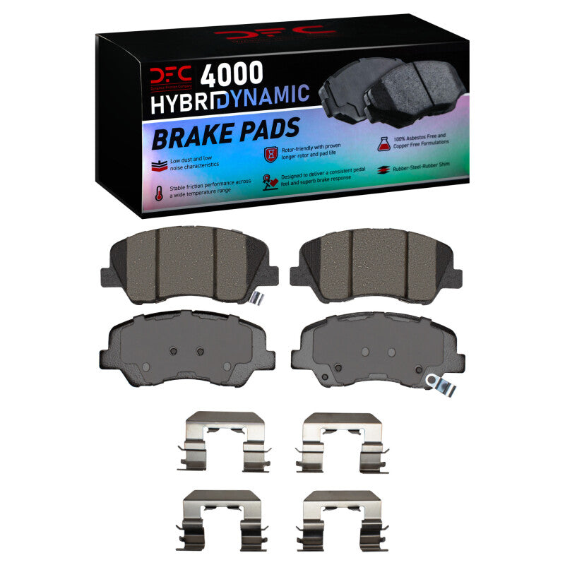 DFC DFC 4000 HybriDynamic Brake Pads Brakes, Rotors & Pads Brake Pads - OE main image