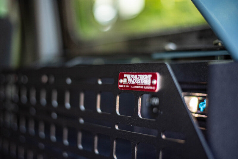 BuiltRight Industries 2021+ Ford Bronco 4dr MOLLE Compatible Cargo Panel - Single Panel ONLY 102604 102604 Photo - Unmounted