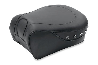 Mustang Motorcycle Mustang 97-07 Harley Rd King,06-07 Str Glide,00-01 Eagle Touring Passenger Seat w/Blk Pearls - Black 79349 79349 Photo - Primary