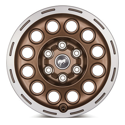Ford Racing Bronco 17x8.0in Single Wheel - Sinister Bronze M-1007-P1780BRN M-1007-P1780BRN User 1