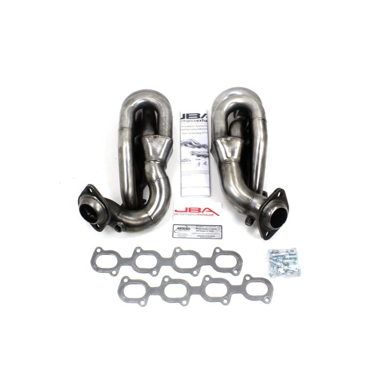 JBA 07-14 Ford GT500 5.4/5.8L 4V 1-5/8in Primary Raw 409SS Cat4Ward Header 1695S 1695S Photo - Primary