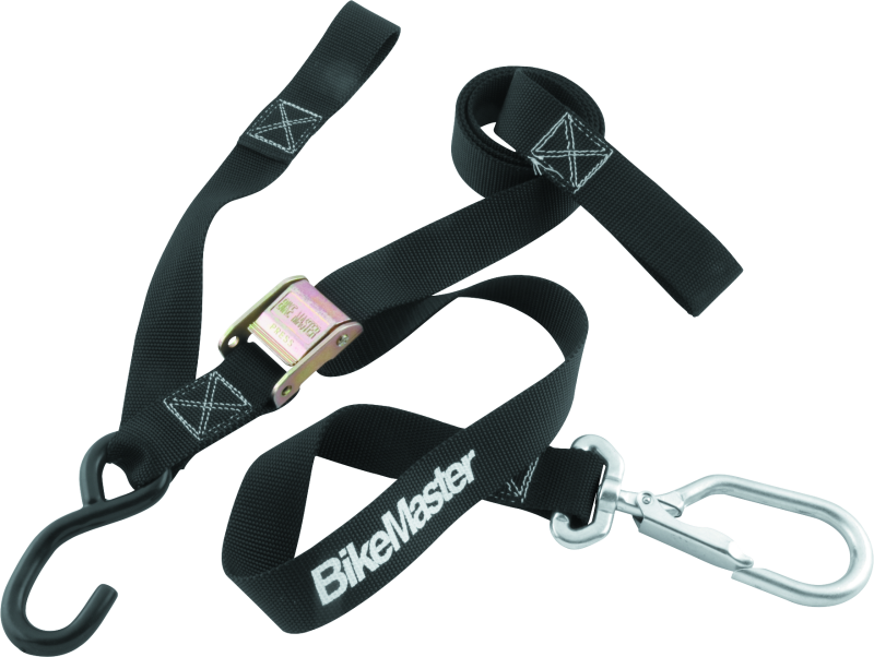 BikeMaster Tiedown 1-1/2in Swivel Softhook - Black 100541 100541 Photo - Primary