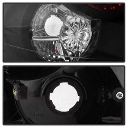 Spyder Hyundai Santa Fe 01-06 (01-04 Model use 3 Bulbs only)Euro Tail Lights Blk ALT-YD-HYSF01-BK 5005359 5005359 Photo - Unmounted