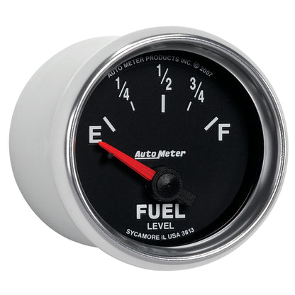 Autometer GS 52mm 0-90 ohms Short Sweep Electronic Fuel Level GM Gauge 3813 3813 User 5