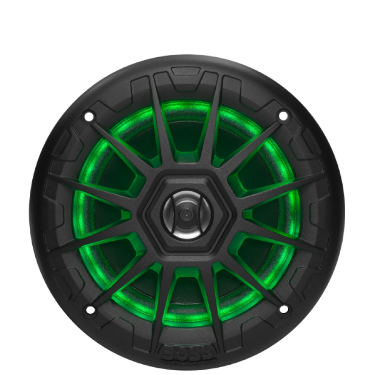 Boss Audio Systems 5.25in Marine Speakers 150 Watts Pair MultiColor 2 Way MRGB55B MRGB55B User 1