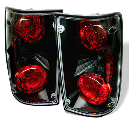 Spyder Toyota Pick Up 89-95 Euro Style Tail Lights Black ALT-YD-TP89-BK 5007636 5007636 Photo - Primary