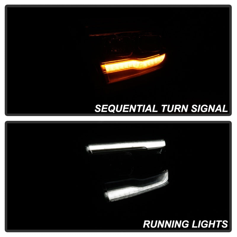 Spyder Dodge Ram 19-20 Halogen Model Projector Headlights Chrome PRO-YD-DR19HALSI-SEQ-C 5087409 5087409 Photo - Unmounted