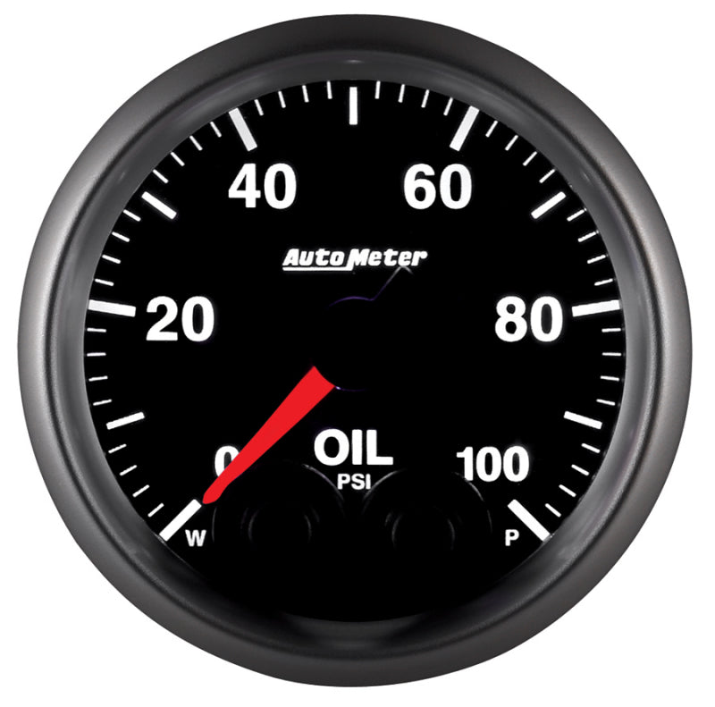 Autometer Gauge, Oil Press, 2 1/16", 100Psi, Stepper Motor w/Peak & Warn, Elite 5652 User 7