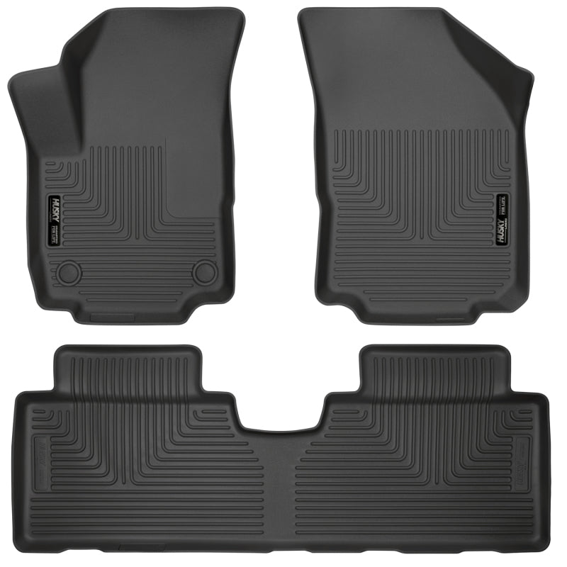 Husky Liners 18-19 GMC Terrain WeatherBeater Black Front & 2nd Seat 95151 Photo - Primary