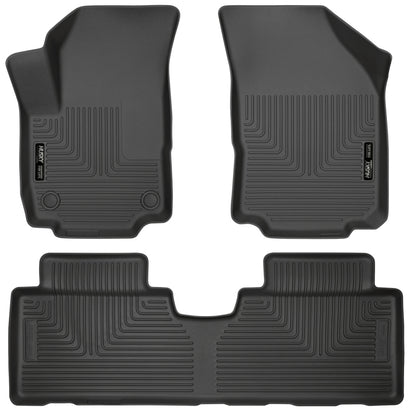 Husky Liners 18-19 GMC Terrain WeatherBeater Black Front & 2nd Seat 95151 Photo - Primary