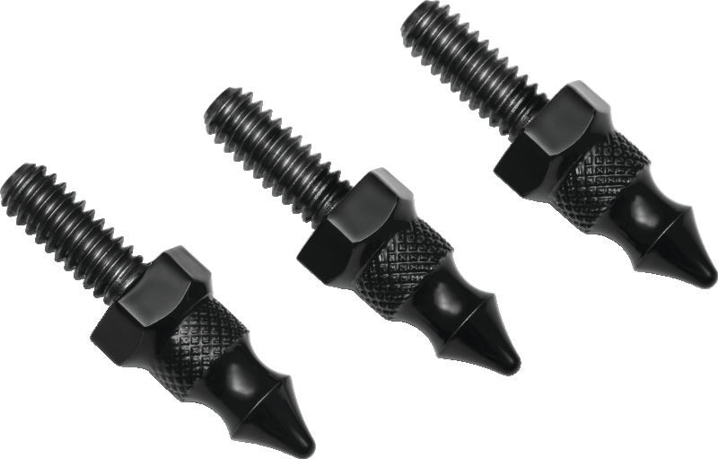 Kuryakyn Windshield Mount Spikes 1/4-20X5/8in 96-13 FLH Touring Black 5712 5712 User 1