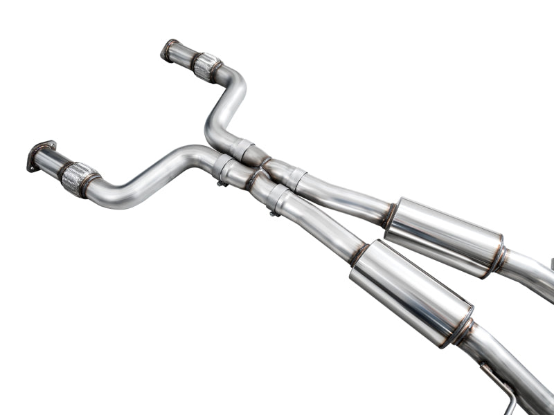 AWE Tuning AWE 2023 Nissan Z RZ34 RWD Track Edition Catback Exhaust System w/ Chrome Silver Tips 3020-32400 3020-32400 Photo - out of package