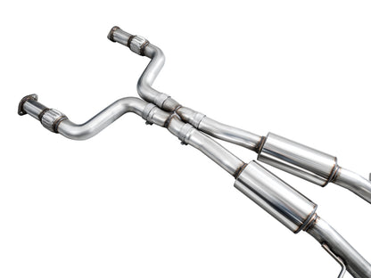 AWE Tuning AWE 2023 Nissan Z RZ34 RWD Track Edition Catback Exhaust System w/ Diamond Black Tips 3020-33400 3020-33400 Photo - out of package