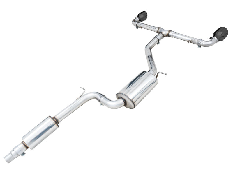 AWE Tuning AWE 2022 VW GTI MK8 Touring Edition Exhaust - Diamond Black Tips 3015-33658 3015-33658 Photo - out of package