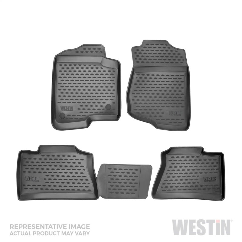 Westin 2015-2016 Hyundai Tucson Profile Floor Liners 4pc - Black 74-17-41042 74-17-41042 Photo - Primary