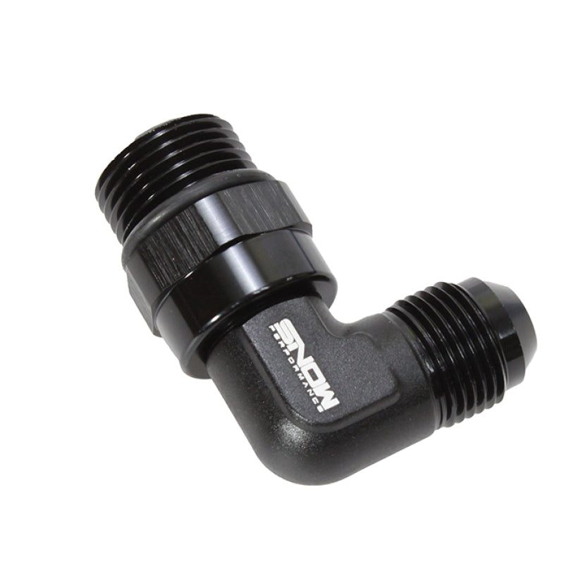 Snow Performance Snow -10 ORB to -8AN 90 Degree Swivel Fitting (Black) SNF-60189 SNF-60189 User 1
