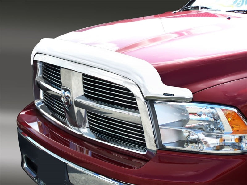 Stampede Vigilante Premium Hood Protector, Chrome, for 2019 Ram 1500 Classic 2259-8 Photo - Mounted