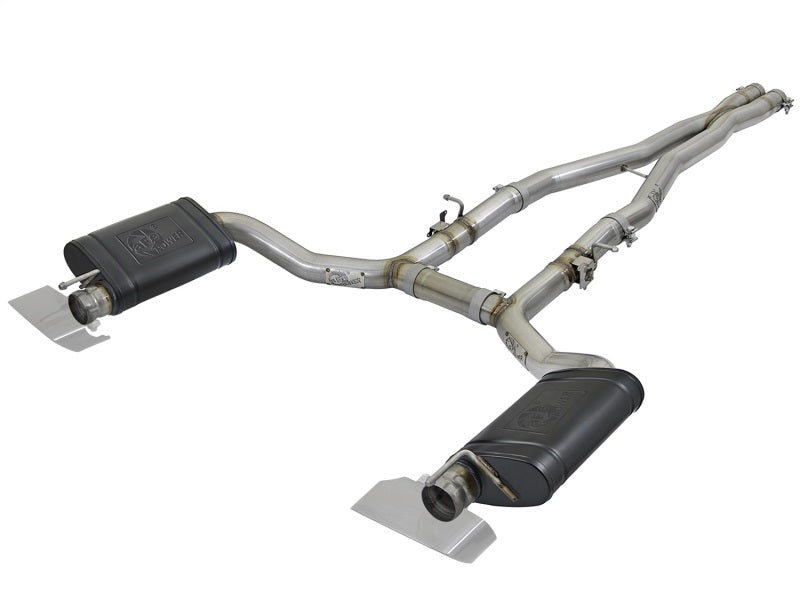 aFe Mach Force-Xp 3" 304 Stainless Steel Cat-Back Exhaust System 49-32061 Photo - Primary