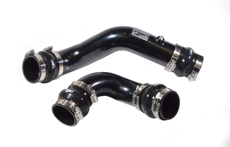 Injen Aluminum Intercooler Pipe Upgrade Black SES1582ICPBLK Photo - Primary
