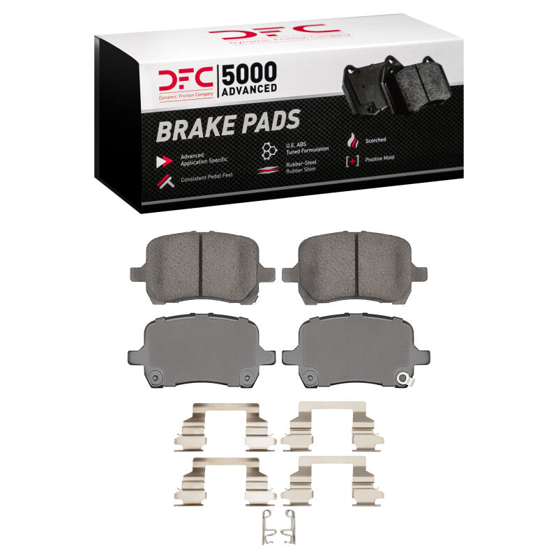 DFC DFC 5000 Advanced Low Met Brake Pads Brakes, Rotors & Pads Brake Pads - OE main image