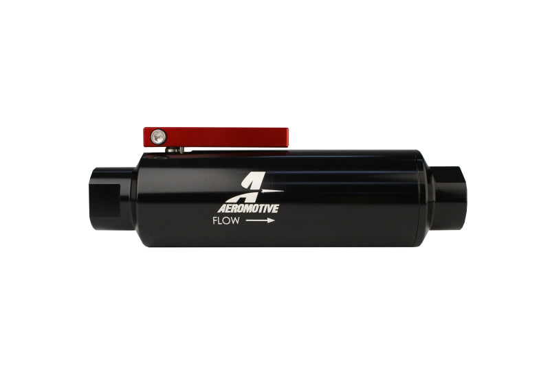 Aeromotive ORB-10 Shutoff Valve Fuel Filter 12331 Photo - Primary