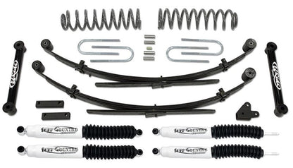 Tuff Country 87-01 Jeep Cherokee 4x4 3.5in Lift Kit with Rear Leaf Springs (No Shocks) 43802K 43802K Photo - Primary