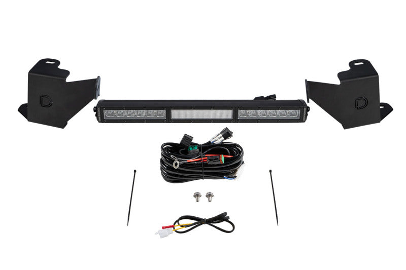 Diode Dynamics 2022 Toyota Tundra Stealth Bumper Light Bar Kit - White Combo DD7412 DD7412 Photo - Primary