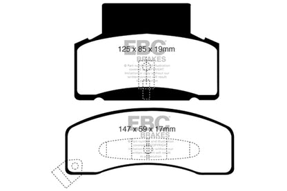 EBC Disc Brake Pad Set UD459 Photo - Primary