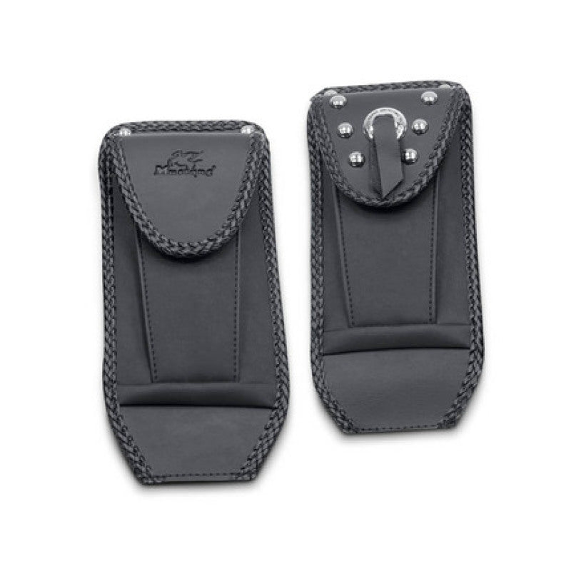 Mustang Motorcycle Mustang 65-86 Harley Early FL Touring Tank Bib - Black 93308 93308 Photo - Primary