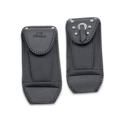 Mustang Motorcycle Mustang 65-86 Harley Early FL Touring Tank Bib - Black 93308 93308 Photo - Primary