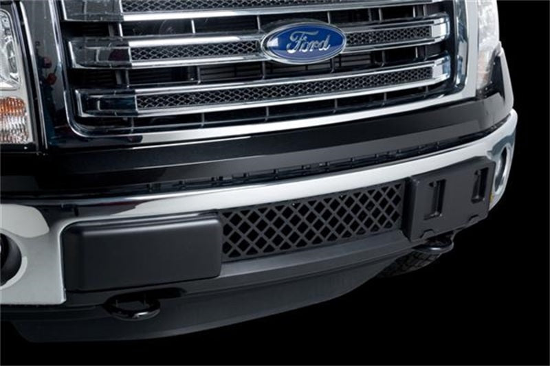 Putco Ford F150 - ECOBOOST GRILLE - Stainless Steel - Black Diamond Bumper 85182 Photo - Mounted