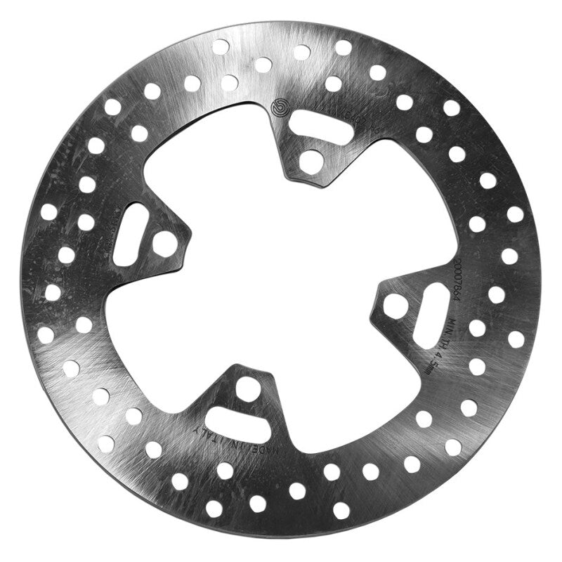 Brembo OE 13-17 Triumph Daytona 675CC/15-16 Street Triple RX 675CC 220x5mm Brake Disc - Rear Fixed 68B407H6 68B407H6 User 1