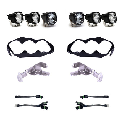 Baja Designs 2024 Can-Am Maverick R Triple S1 Unlimited Headlight Kit 448204 448204 User 1