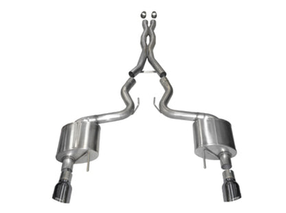 Corsa Performance Corsa 15-17 Ford Mustang GT Coupe 5.0L 3in Xtreme Cat-Back Exhaust 14328GNM Photo - Primary