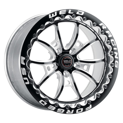 Weld S80 17x10 / 5x4.5 BP / 8.0in. BS (64mm Offset) Black Wheel 3.18 ID (Low Pad) - Single Beadlock 80LB7100A80F 80LB7100A80F User 1