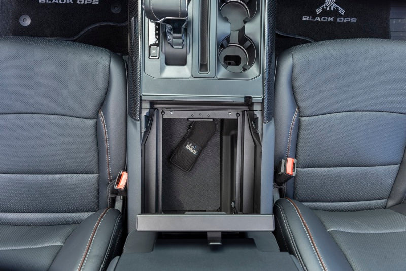 Tuffy Products Tuffy Ford F150 Console Safe W/ Combo Lock For W/ Flow Thru Console 376-01-A 376-01-A Photo - Mounted