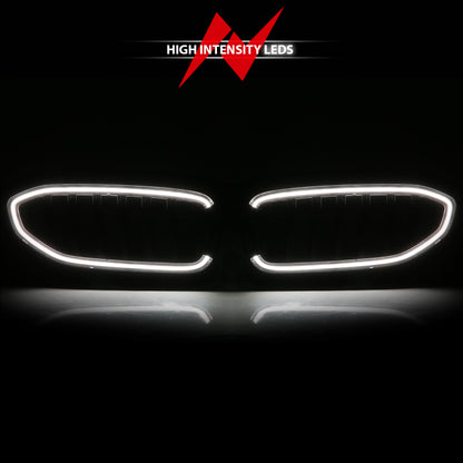 ANZO 19-22 BMW 3 Series Black Housing Full LED Front Grille w/ Initiation & Running Light 901027 901027 Photo - Unmounted