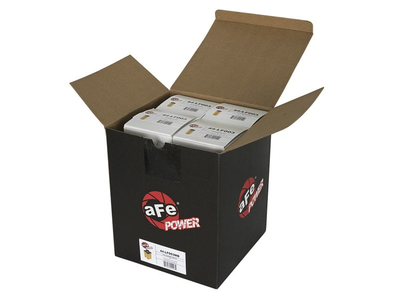 aFe Pro GUARD D2 Oil Filter (4 Pack) Ford Diesel Trucks 03-10 V8-6.0/6.4L 44-LF003-MB Photo - Unmounted