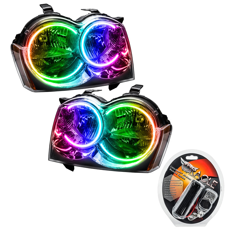 ORACLE Lighting Oracle 05-07 Jeep Grand Cherokee SMD HL (Non-HID) - ColorSHIFT 8164-330 8164-330 Photo - Primary