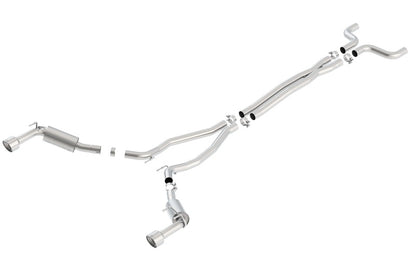 Borla 14-15 Chevy Camaro SS 6.2L V8 Single Split Rear Exit S-Type Catback Exhaust 140530 140530 Photo - Primary