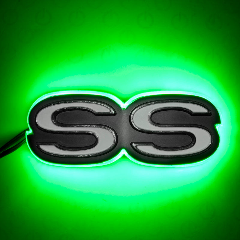 ORACLE Lighting Oracle Chevrolet Camaro SS Illuminated Emblem - Green 3095-004 3095-004 Photo - Primary