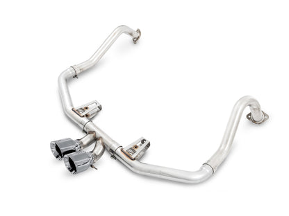 AWE Tuning Porsche 718 Boxster / Cayman Track Edition Exhaust - Chrome Silver Tips 3010-32038 3010-32038 Photo - Primary
